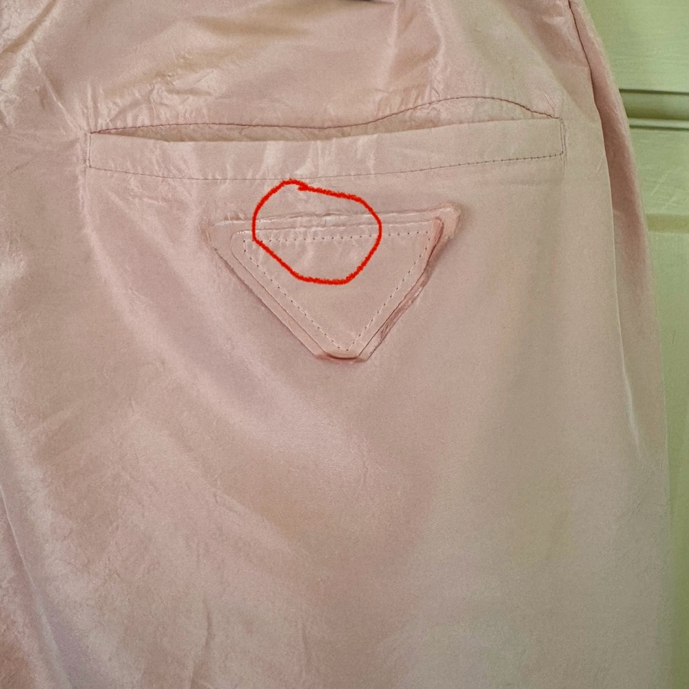 Prada Pink Silk Pants - Picture 9 of 16